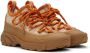 Burberry Kids Orange & Brown Arthur Sneakers - Thumbnail 4