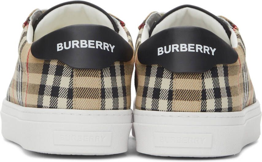 Burberry Leather Archive Low Sneakers