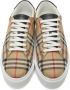 Burberry Leather Archive Low Sneakers - Thumbnail 5
