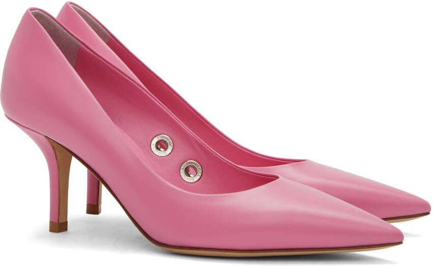 Burberry Pink Leather Heels