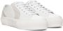 Burberry White & Gray Two-Tone Sneakers - Thumbnail 4