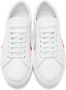Burberry White Bio-Based Striped Sole Sneakers - Thumbnail 5