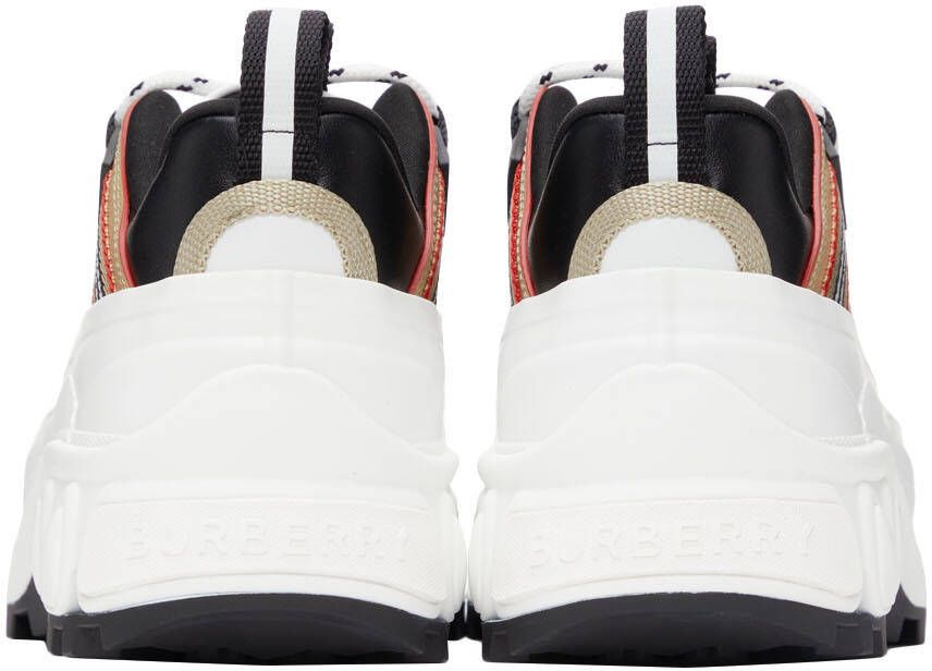 Burberry White Icon Stripe Arthur Sneakers