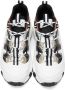 Burberry White Icon Stripe Arthur Sneakers - Thumbnail 5