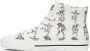 Burberry White Mythical Alphabet Larkhall Sneakers - Thumbnail 3