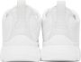 Burberry White Quilted Leather Classic Sneakers - Thumbnail 2