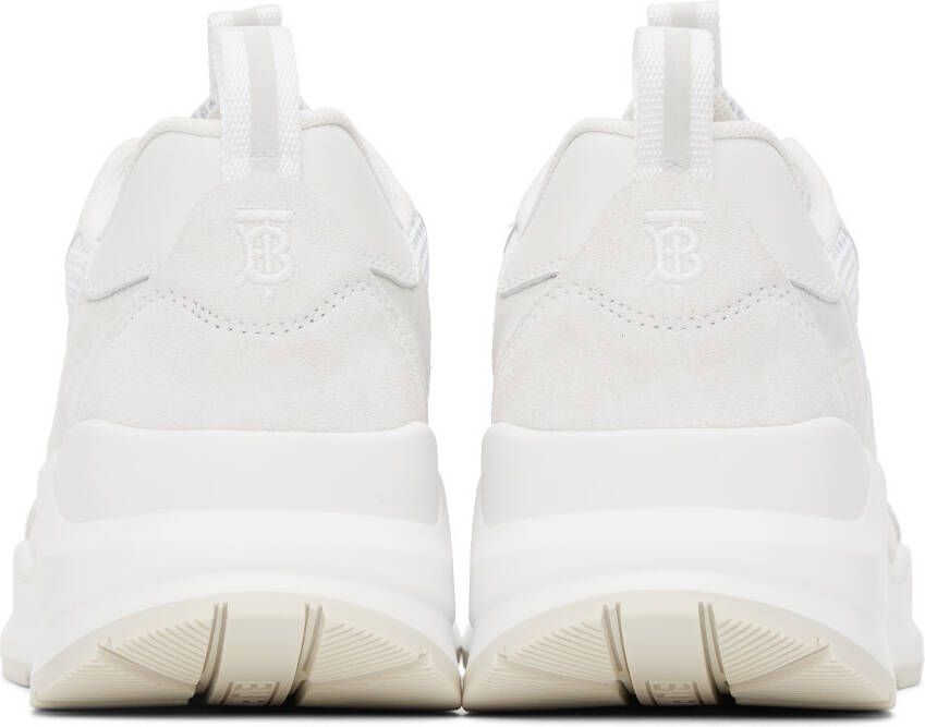 Burberry White Sean Sneakers