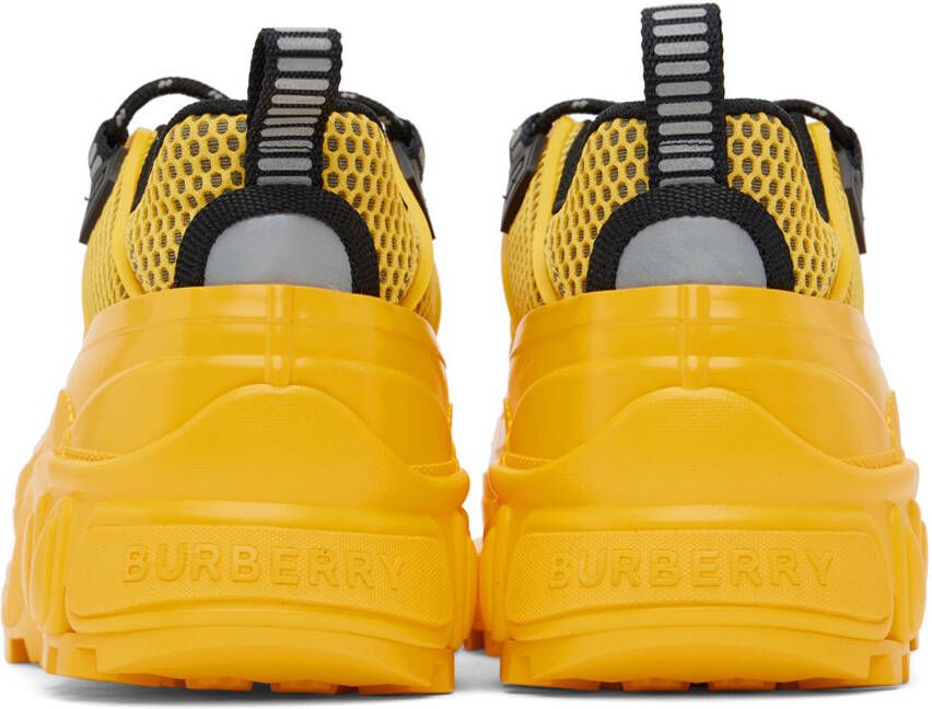 Burberry Yellow Madelina Sneakers