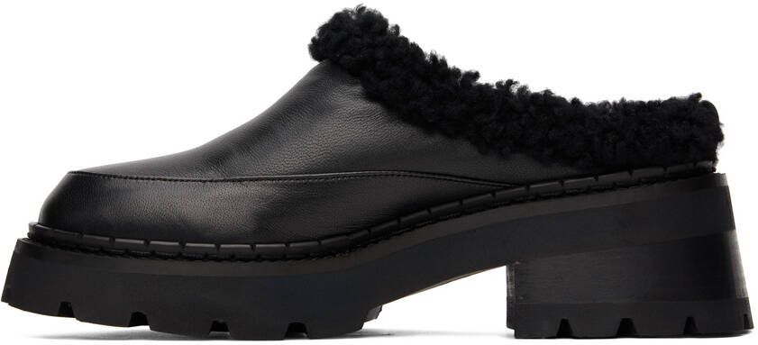 BY FAR Black Reyna Loafers