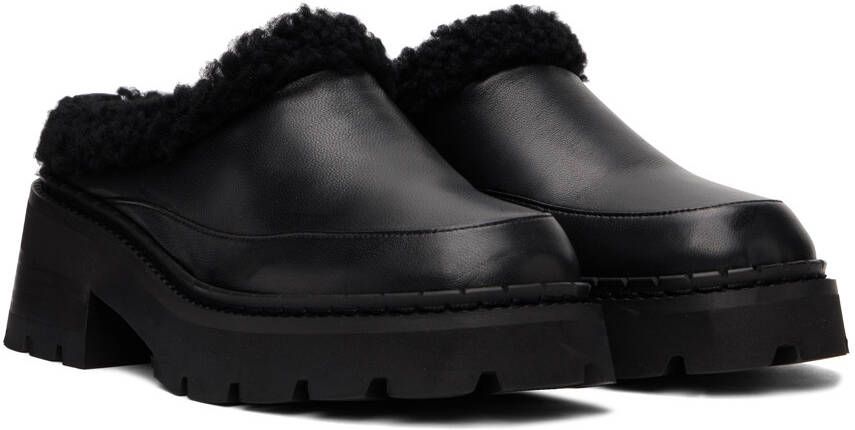 BY FAR Black Reyna Loafers