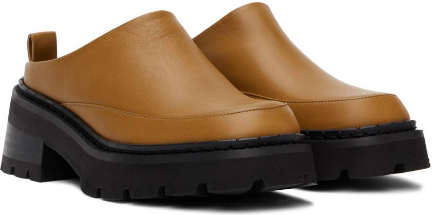 BY FAR Brown Reyna Loafers
