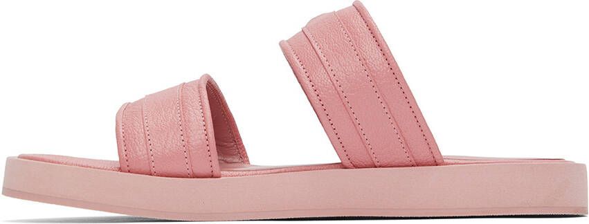 BY FAR Pink Easy Sandals