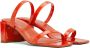 BY FAR Red Tanya Heeled Sandals - Thumbnail 4