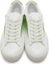 BY FAR White & Green Rodina Sneakers - Thumbnail 5