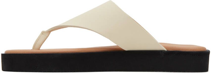 by Malene Birger Off-White Marisol Flat Sandals
