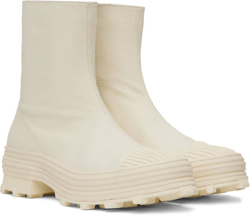 CAMPERLAB Off-White Traktori Ankle Boots
