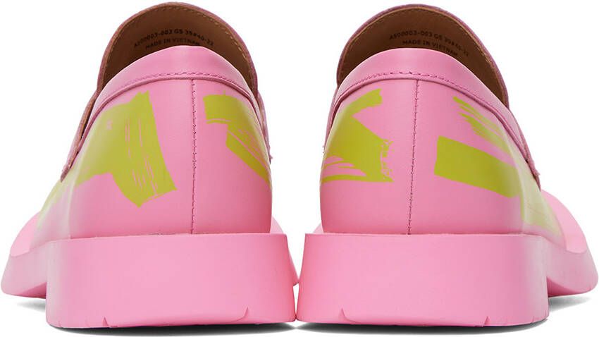 CAMPERLAB Pink & Green MIL 1978 Loafers