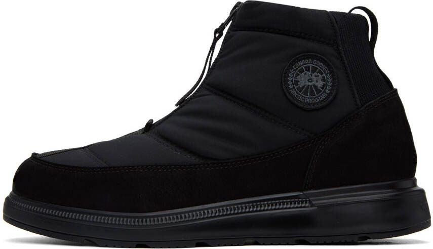 Canada Goose Black Crofton Puffer Boots