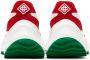 Casablanca White & Red Atlantis Sneakers - Thumbnail 2