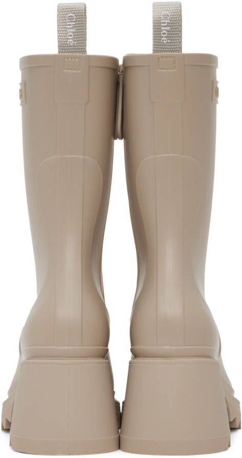 Chloé Beige Betty Boots