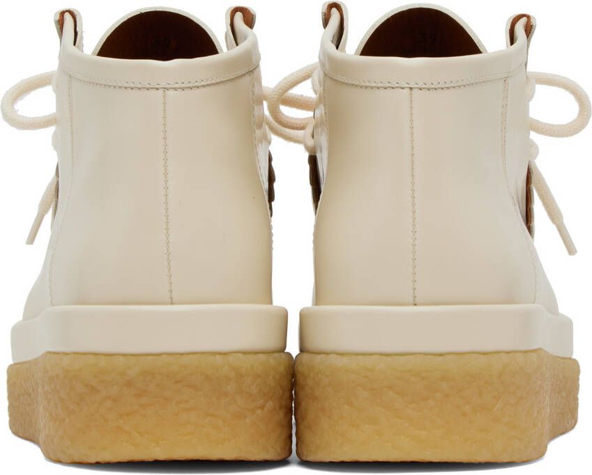 Chloé Beige Jamie Boots