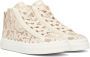 Chloé Beige Lauren High-Top Sneakers - Thumbnail 4