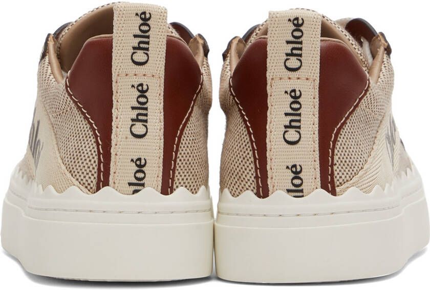 Chloé Beige Lauren Sneakers