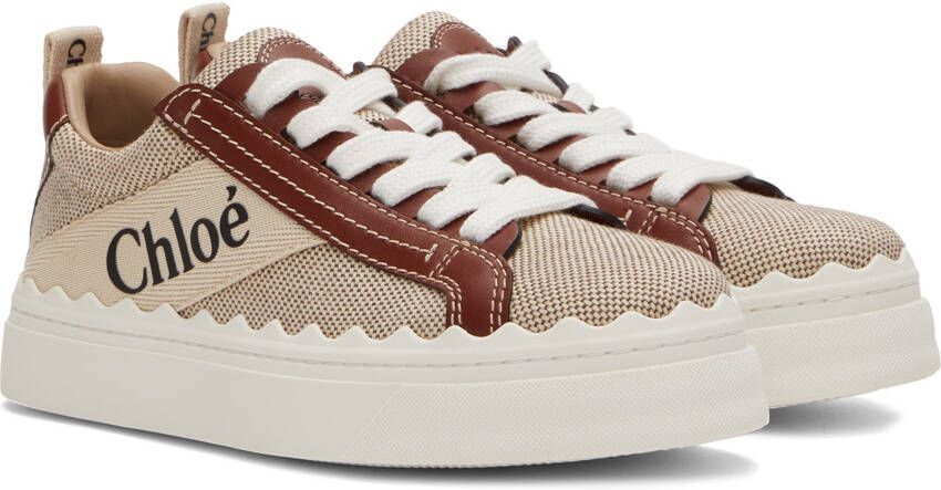 Chloé Beige Lauren Sneakers