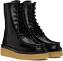 Chloé Black Jamie Lace-Up Boots - Thumbnail 4