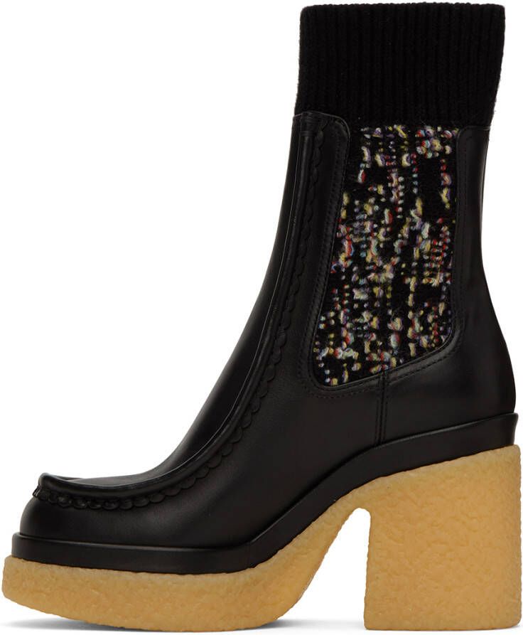 Chloé Black Jamie Sock Boots