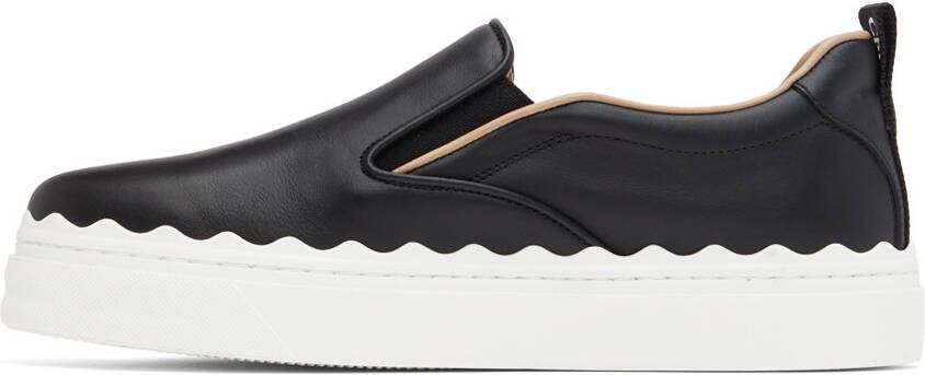 Chloé Black Lauren Slip-On Sneakers