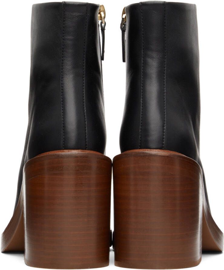 Chloé Black May Ankle Boots