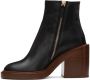 Chloé Black May Ankle Boots - Thumbnail 3