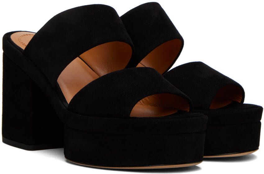 Chloé Black Odina Heeled Sandals