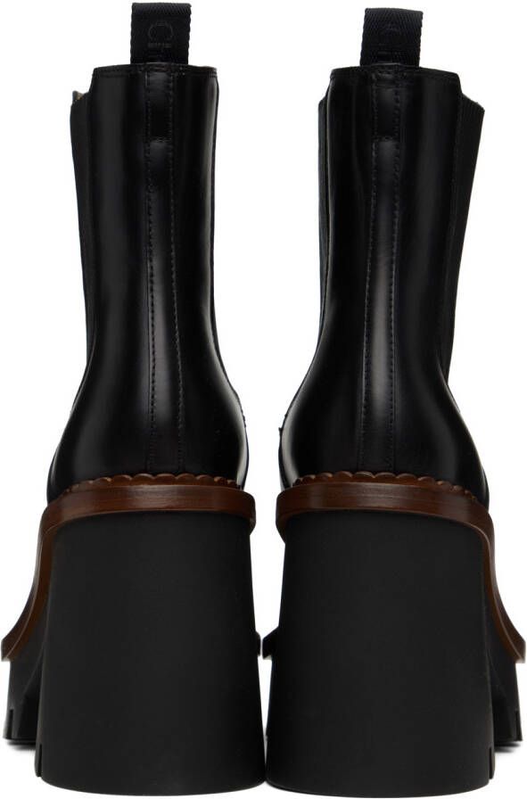 Chloé Black Owena Boots