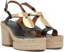 Chloé Black Pema Heeled Sandals - Thumbnail 4