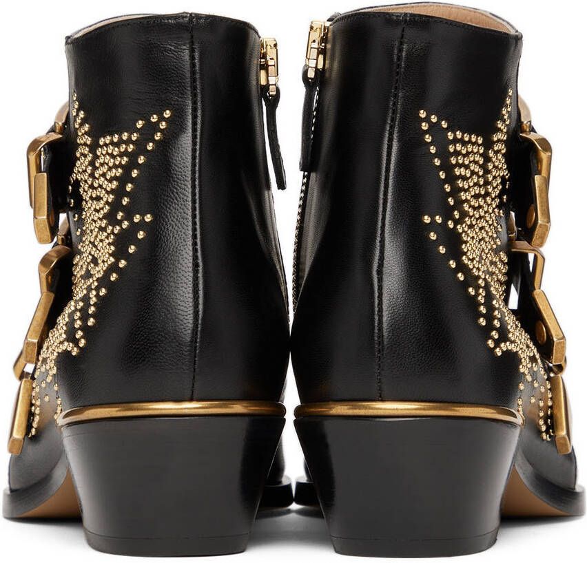 Chloé Black Susanna Ankle Boots