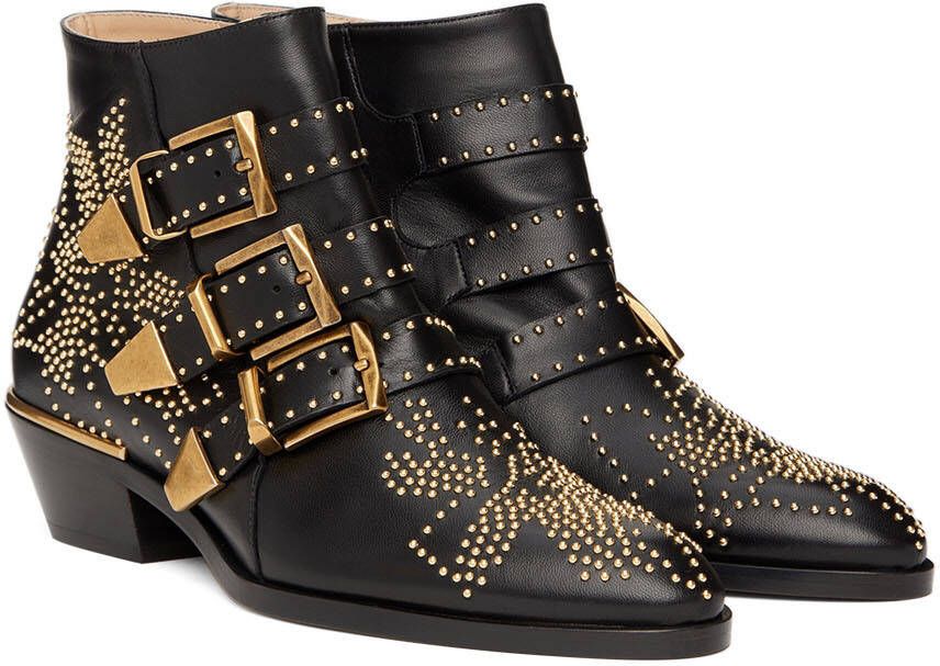 Chloé Black Susanna Ankle Boots