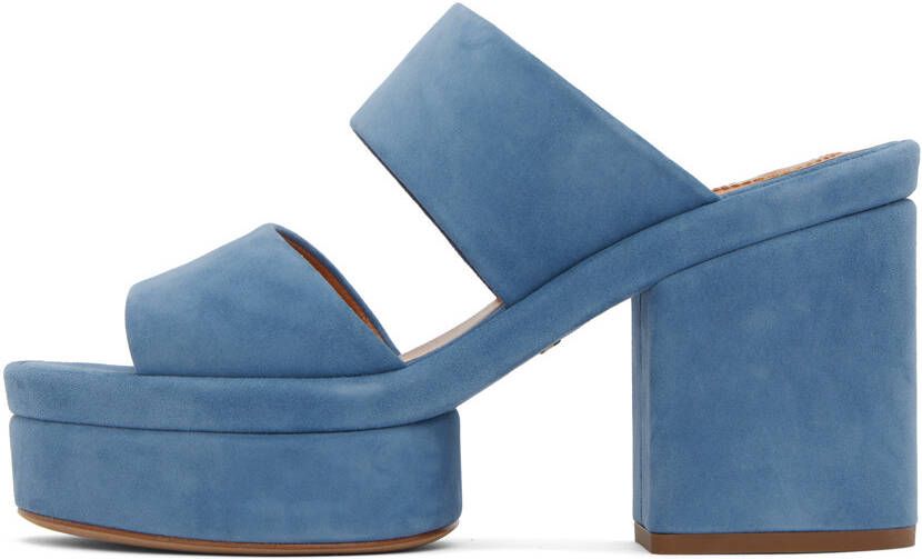 Chloé Blue Odina Heeled Sandals