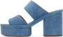 Chloé Blue Odina Heeled Sandals - Thumbnail 3