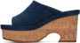 Chloé Blue Oli Platform Heeled Sandals - Thumbnail 3