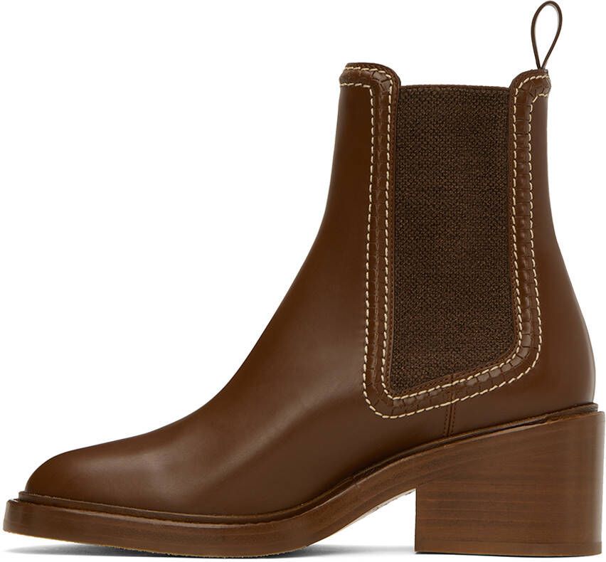 Chloé Brown Mallo Boots