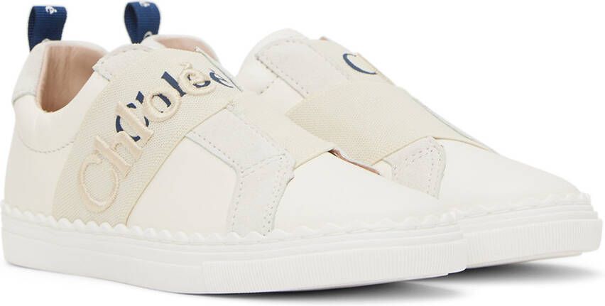 Chloé Kids Off-White Lauren Sneakers