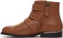 Chloé Kids studded buckled ankle boots Brown - Thumbnail 6