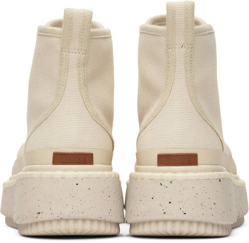 Chloé Off-White Lilli Desert Boots