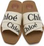 Chloé Off-White Woody Flat Mules - Thumbnail 5