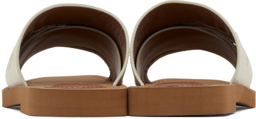 Chloé Off-White Woody Mules