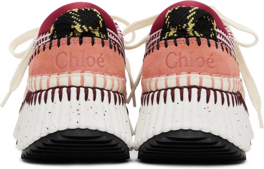 Chloé Red Nama Sneakers