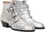 Chloé Silver Susanna Ankle Boots - Thumbnail 4