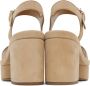 Chloé Tan Odina Heeled Sandals - Thumbnail 2